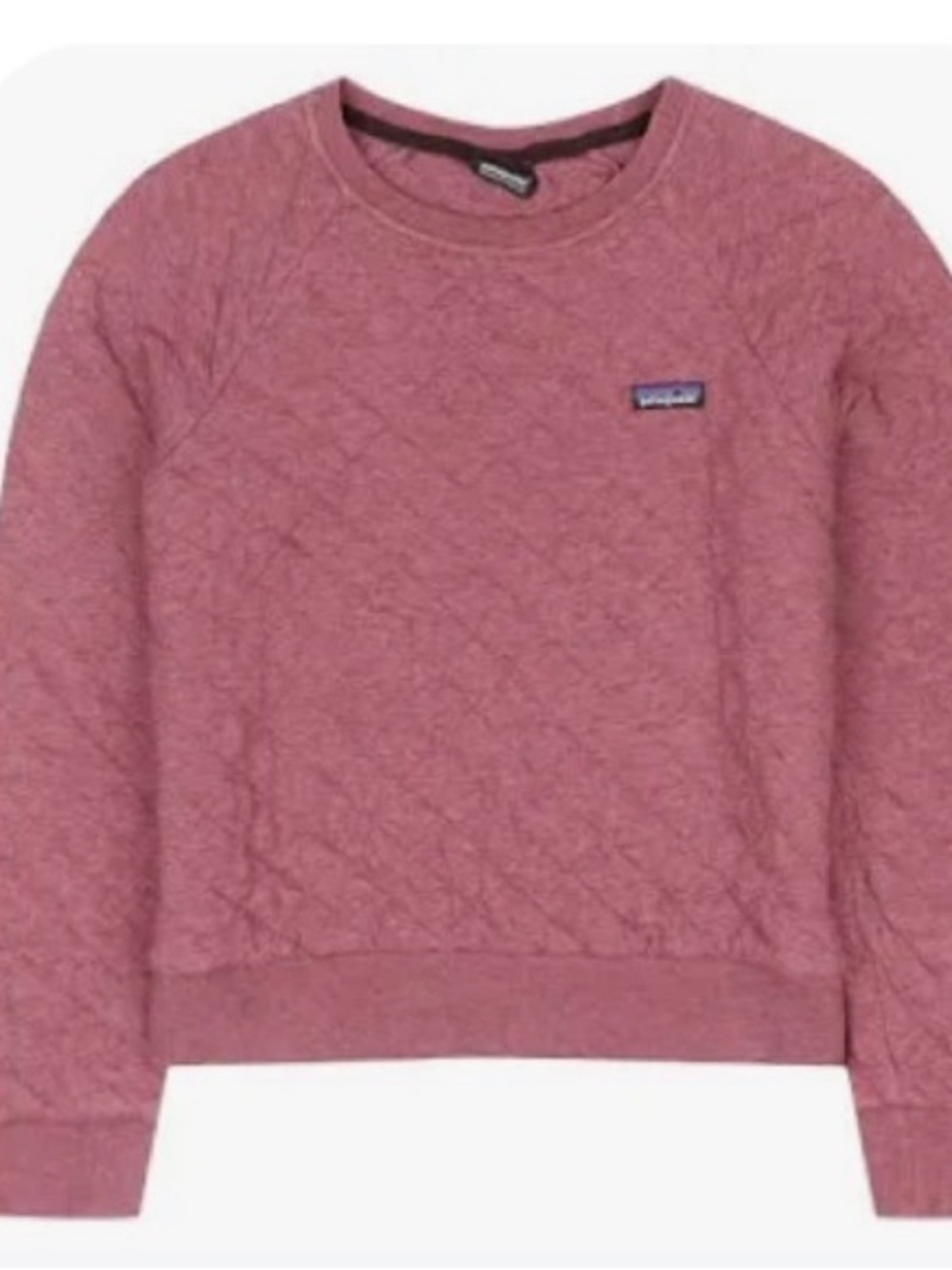Patagonia Quilted Crewneck Sweatshirt - Rose